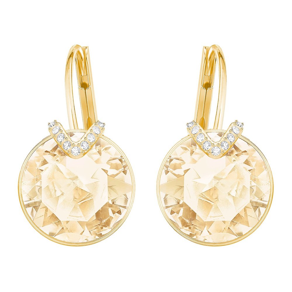 SWAROVSKI Gold Tone Bella V Drop Earrings - 5353214